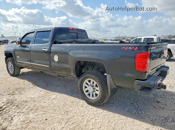 1GC1KXEY0JF182254 2018 CHEVROLET SILVERADO Black Rear left