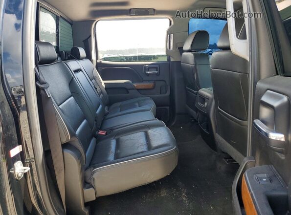 1GC1KXEY0JF182254 2018 CHEVROLET SILVERADO Black Rear interior view