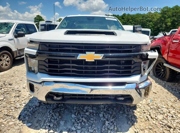1GC1WLE72RF265281 2024 CHEVROLET SILVERADO Белый Вид спереди