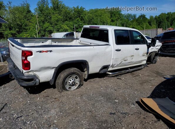 1GC1YLE74PF236436 2023 CHEVROLET SILVERADO Белый Задняя правая четверть