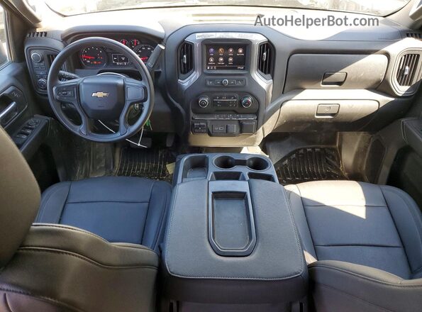1GC1YLE74PF236436 2023 CHEVROLET SILVERADO Белый Вид панели приборов