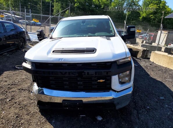 1GC1YLE74PF236436 2023 CHEVROLET SILVERADO Белый Вид спереди