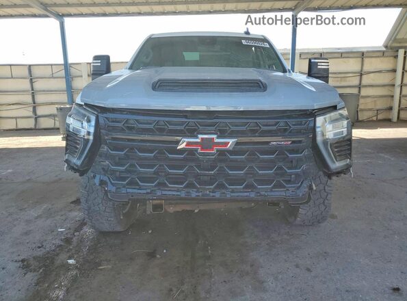 1GC1YLE74RF363500 2024 CHEVROLET SILVERADO Двухцветный Вид щитка приборов