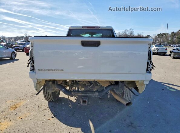 1GC1YLE76PF208962 2023 CHEVROLET SILVERADO White VIN კოდის სტიკერის ხედი