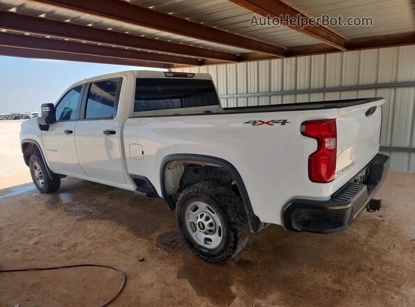 1GC1YLEY4LF217405 2020 CHEVROLET SILVERADO White უკანა მარცხენა