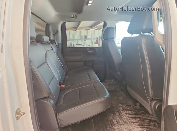 1GC1YLEY4LF217405 2020 CHEVROLET SILVERADO White უკანა სავარძლების ხედი