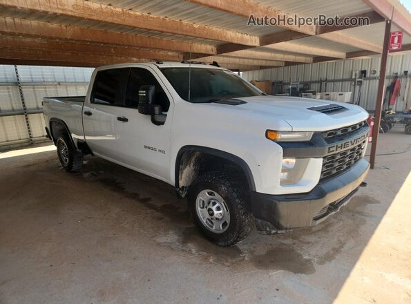 1GC1YLEY4LF217405 2020 CHEVROLET SILVERADO White VIN კოდის სტიკერის ხედი