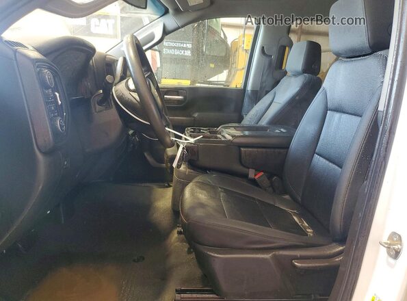 1GC1YME75LF332396 2020 CHEVROLET SILVERADO White წინა სალონის ხედი