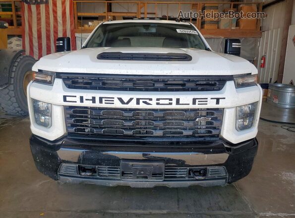 1GC1YME75LF332396 2020 CHEVROLET SILVERADO White წინა ხედი