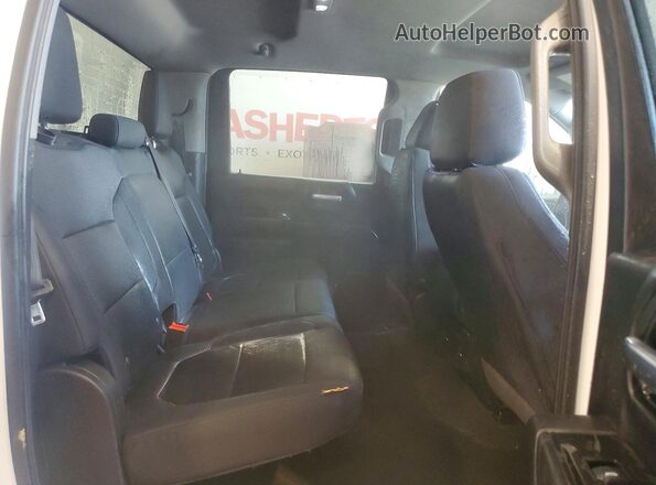 1GC1YME75LF332396 2020 CHEVROLET SILVERADO White უკანა სავარძლების ხედი