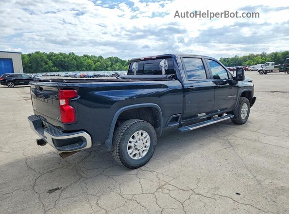 1GC1YNE75LF222048 2020 CHEVROLET SILVERADO Черный Задняя правая четверть