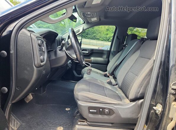 1GC1YNE75LF222048 2020 CHEVROLET SILVERADO Черный Вид салона спереди