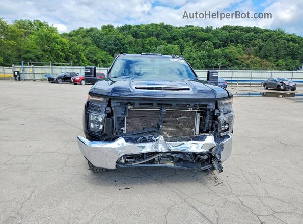 1GC1YNE75LF222048 2020 CHEVROLET SILVERADO Черный Вид спереди