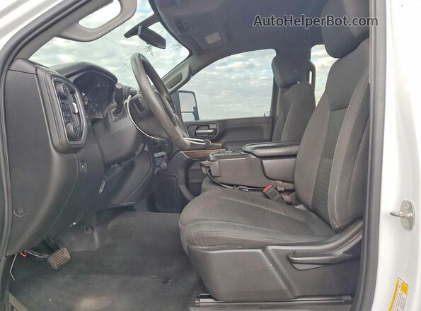 1GC1YNEY2LF274438 2020 CHEVROLET SILVERADO White Вид салону спереду