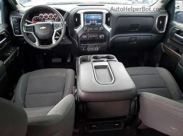 1GC1YNEY2LF274438 2020 CHEVROLET SILVERADO White Вид панелі приладів