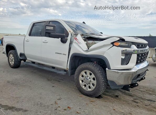 1GC1YNEY2LF274438 2020 CHEVROLET SILVERADO White Передня права чверть