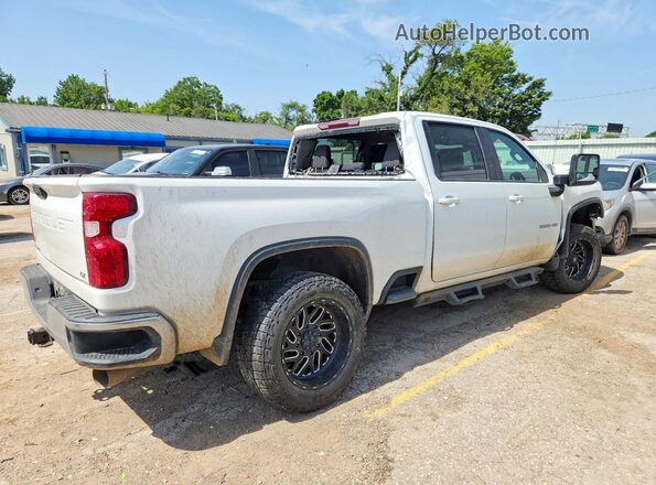 1GC1YNEY6NF156010 2022 CHEVROLET SILVERADO White უკანა მარჯვენა