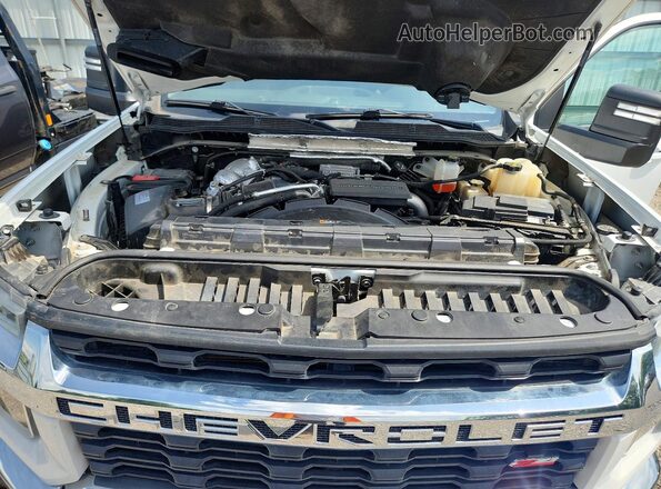 1GC1YNEY9LF302378 2020 CHEVROLET SILVERADO White Widok wnętrza z tyłu