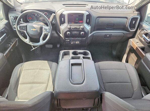 1GC1YNEY9LF302378 2020 CHEVROLET SILVERADO White Widok deski rozdzielczej
