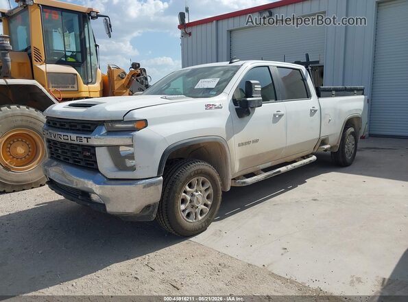 1GC1YNEY9PF130990 2023 CHEVROLET SILVERADO Белый Передняя левая четверть