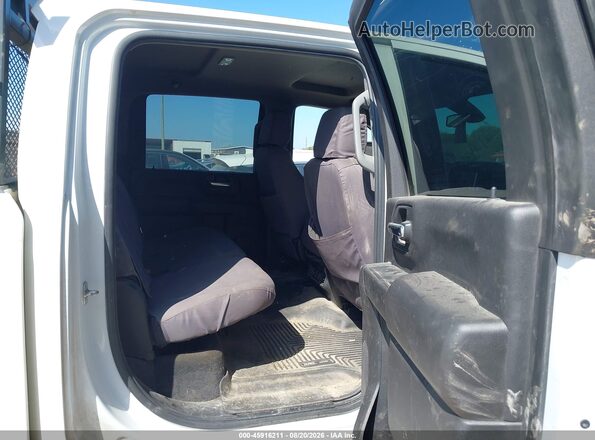 1GC1YNEY9PF130990 2023 CHEVROLET SILVERADO Белый Вид наклейки с VIN-кодом