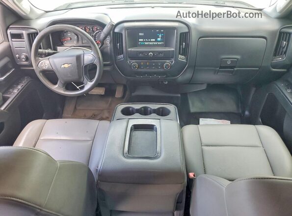 1GC2CUEG6HZ309721 2017 CHEVROLET SILVERADO White Widok deski rozdzielczej