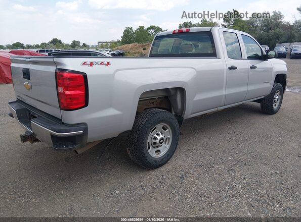 1GC2KUEG0HZ335203 2017 CHEVROLET SILVERADO Silver Tył prawy