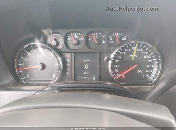1GC2KUEG0HZ335203 2017 CHEVROLET SILVERADO Silver Widok tylnych siedzeń