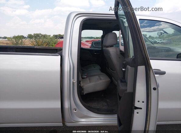 1GC2KUEG0HZ335203 2017 CHEVROLET SILVERADO Silver Widok naklejki z numerem VIN