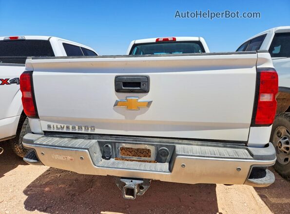 1GC2KUEG1JZ290553 2018 CHEVROLET SILVERADO White უკანა ხედი