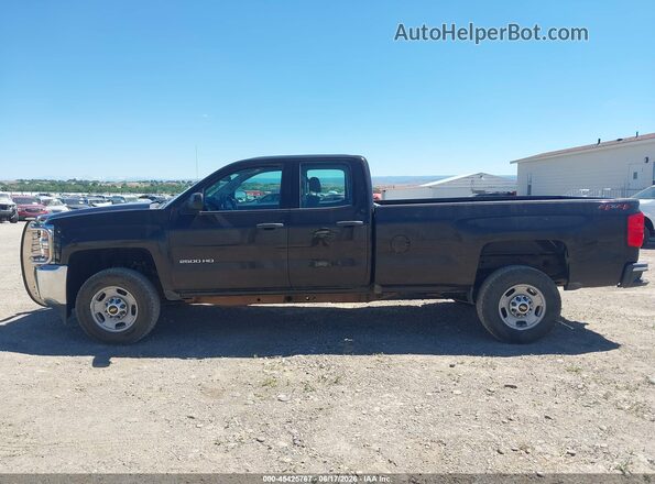 1GC2KUEG2JZ285619 2018 CHEVROLET SILVERADO Black 
