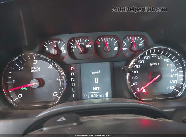 1GC2KUEG2JZ292926 2018 CHEVROLET SILVERADO Dark Brown Vista de los asientos traseros
