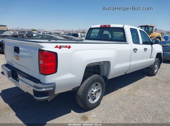 1GC2KUEG3JZ289274 2018 CHEVROLET SILVERADO Белый Задняя правая четверть