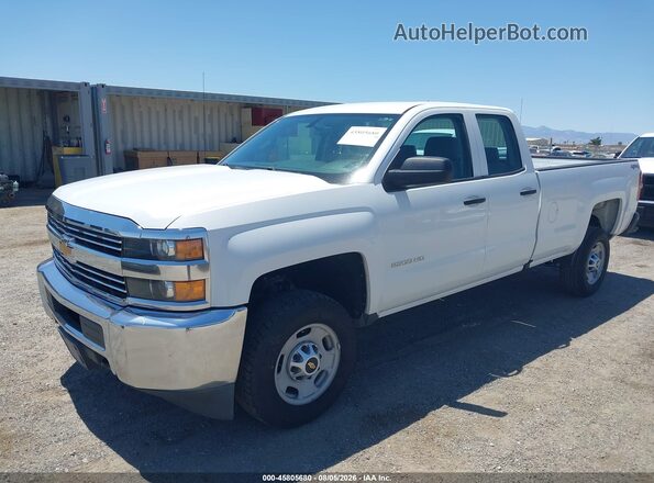 1GC2KUEG3JZ289274 2018 CHEVROLET SILVERADO Белый Передняя левая четверть