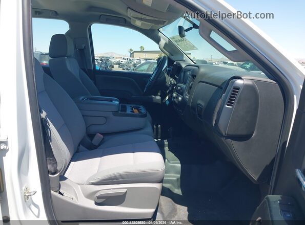 1GC2KUEG3JZ289274 2018 CHEVROLET SILVERADO Белый Вид салона спереди