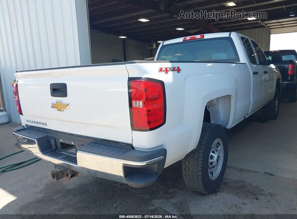 1GC2KUEG5HZ318929 2017 CHEVROLET SILVERADO Белый Задняя правая четверть
