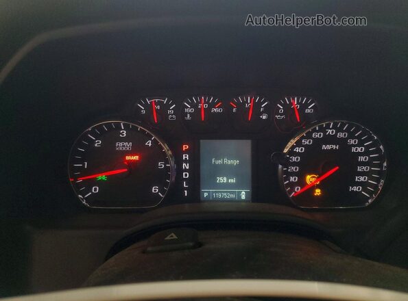 1GC2KUEG6HZ395860 2017 CHEVROLET SILVERADO Red ხელსაწყოთა პანელის ხედი