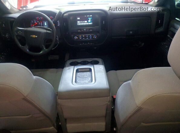 1GC2KUEG6HZ395860 2017 CHEVROLET SILVERADO Red წინა პანელის ხედი