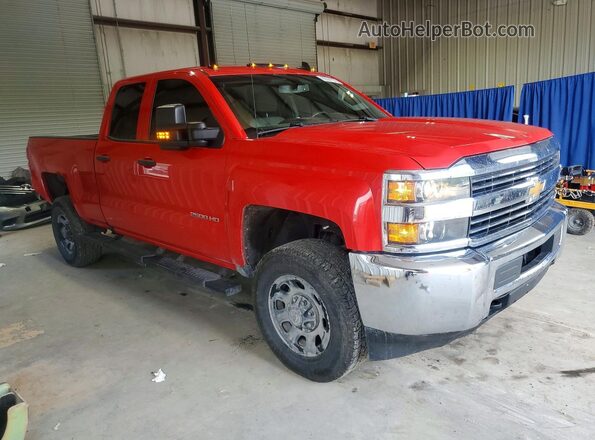 1GC2KUEG6HZ395860 2017 CHEVROLET SILVERADO Red წინა მარჯვენა