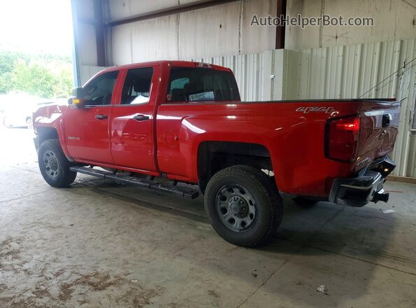 1GC2KUEG6HZ395860 2017 CHEVROLET SILVERADO Red უკანა მარცხენა