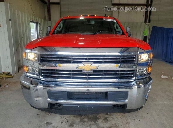 1GC2KUEG6HZ395860 2017 CHEVROLET SILVERADO Red წინა ხედი