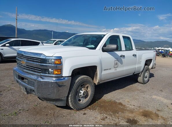1GC2KUEG7HZ345114 2017 CHEVROLET SILVERADO White Przód lewy