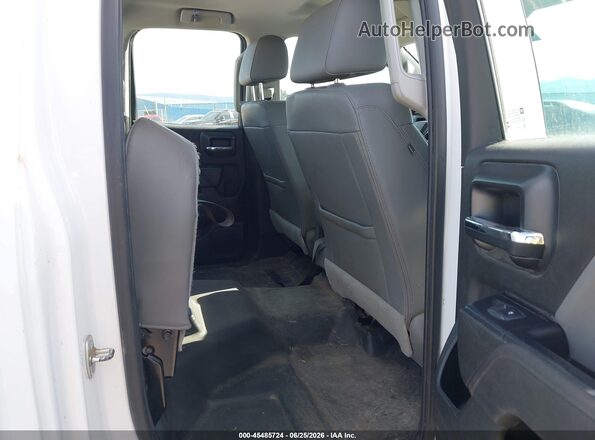 1GC2KUEG7HZ345114 2017 CHEVROLET SILVERADO White Widok naklejki z numerem VIN