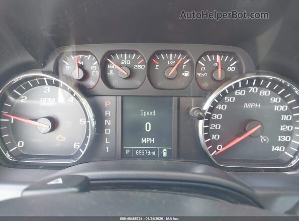 1GC2KUEG7HZ345114 2017 CHEVROLET SILVERADO White Widok tylnych siedzeń
