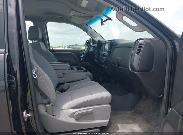 1GC2KUEGXJZ258684 2018 CHEVROLET SILVERADO Black Front interior view