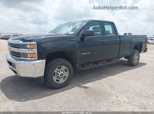 1GC2KUEGXJZ258684 2018 CHEVROLET SILVERADO Black Front left