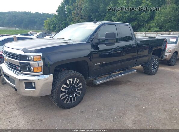 1GC2KVE88GZ300020 2016 CHEVROLET SILVERADO Black წინა მარცხენა ხედი სამი მეოთხედიდან