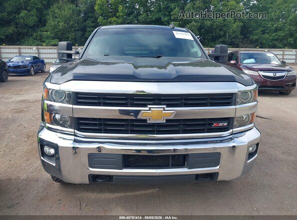 1GC2KVE88GZ300020 2016 CHEVROLET SILVERADO Black ხელსაწყოთა პანელის ხედი
