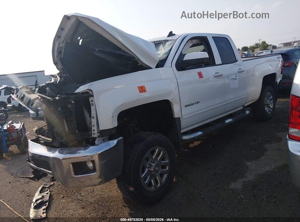 1GC2KVEG4HZ165076 2017 CHEVROLET SILVERADO White Vista tres cuartos delantera izquierda