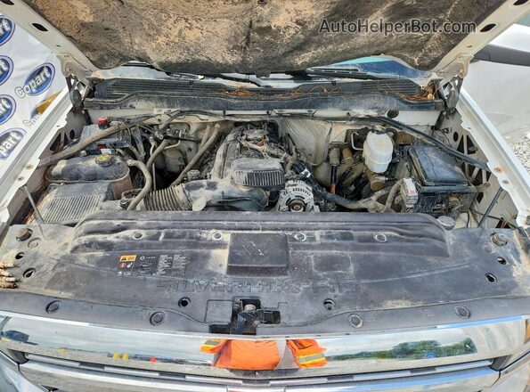 1GC2KVEG6HZ153849 2017 CHEVROLET SILVERADO White Vista interior trasera